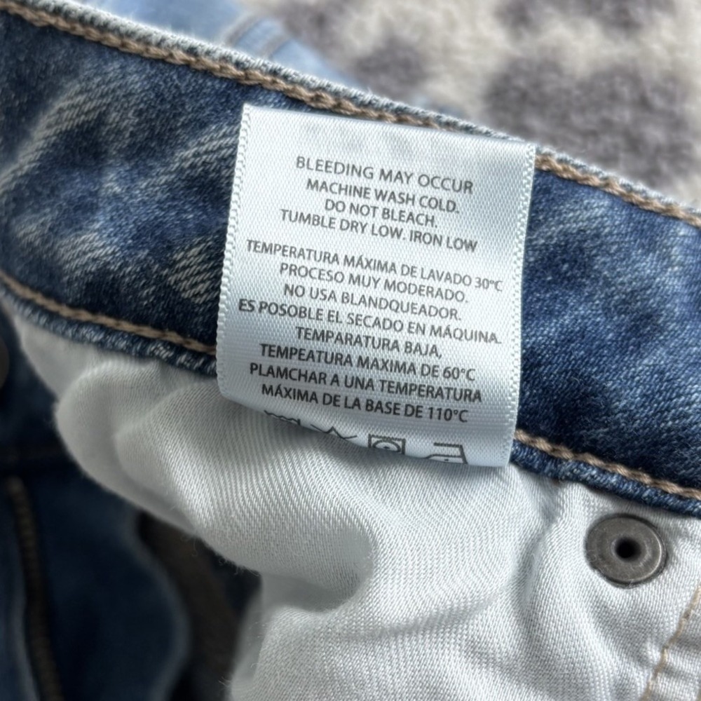 Hidden | High Rise Frayed Hem Cropped Jeans Size 25 - Picture 9 of 12